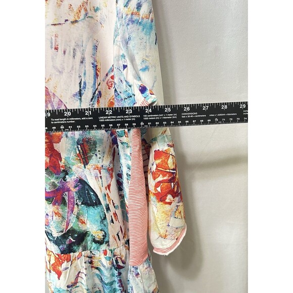 Soft‎ Surroundings Womens 1X Festival Splash Top - Picture 3 of 9